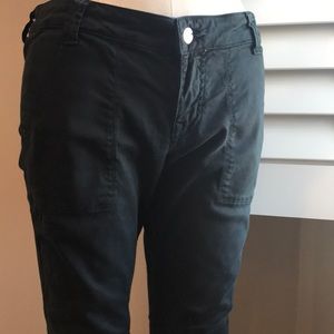 Anthropologie black skinny pants 28